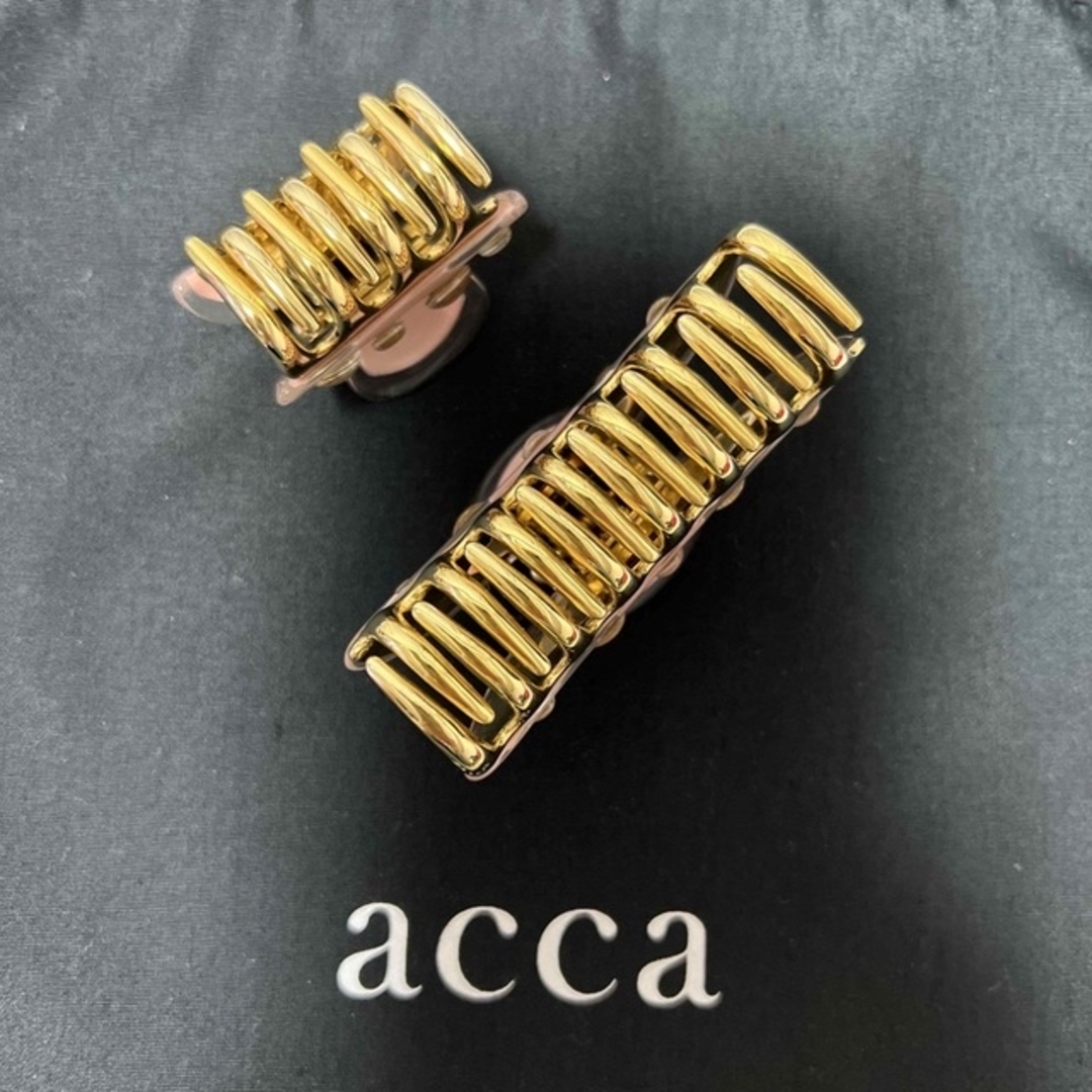 acca(アッカ)のacca小クリップ　中クリップ レディースのヘアアクセサリー(バレッタ/ヘアクリップ)の商品写真