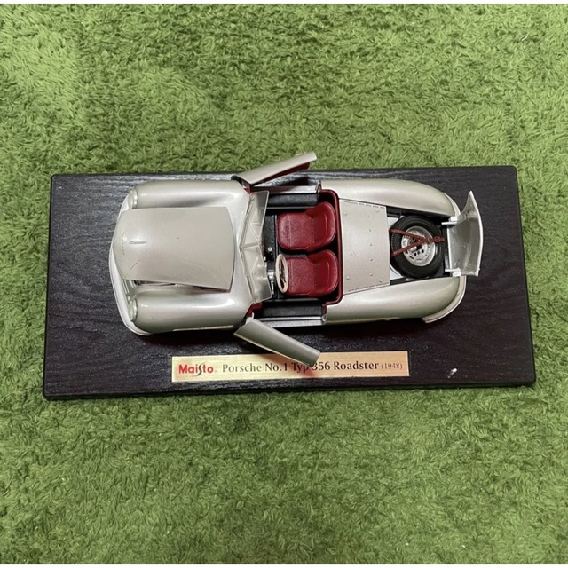 Porsche(ポルシェ)の【箱付き】ミニカー ポルシェ356 シルバー (1201) エンタメ/ホビーのおもちゃ/ぬいぐるみ(ミニカー)の商品写真