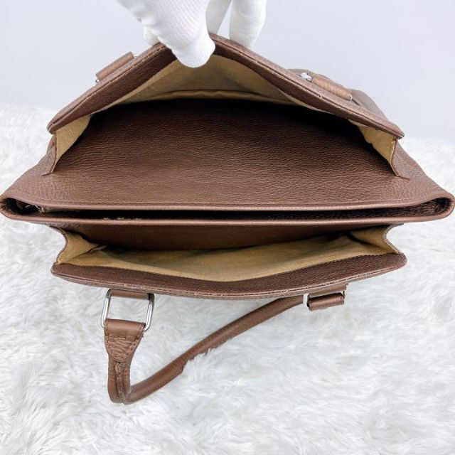 良品✨ FENDI フェンディ トートバッグ ハンドバッグ セレリア ブラウン