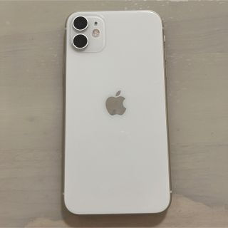 アイフォーン(iPhone)の【美品】iPhone11本体　128GB  SIMロック解除済み(スマートフォン本体)