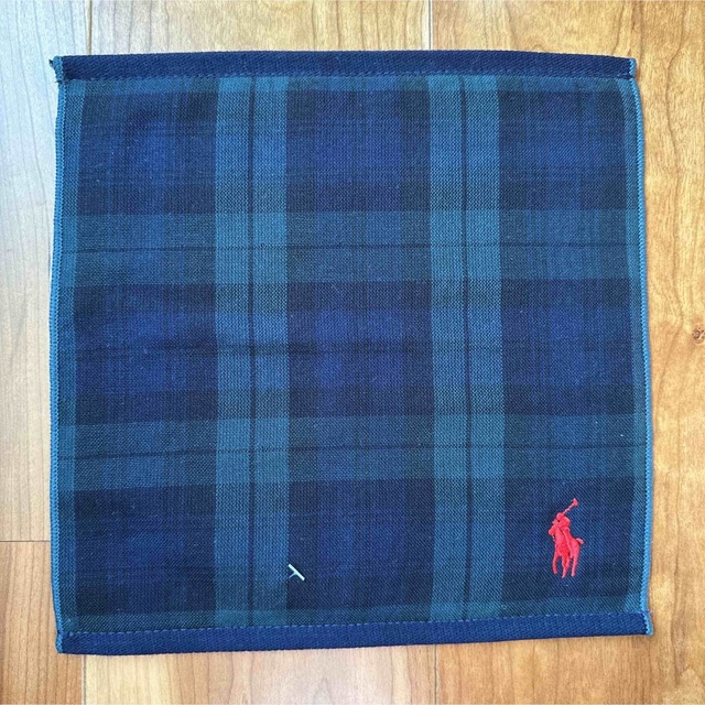 Ralph Lauren(ラルフローレン)の新品☆ラルフローレン　ブラックウォッチ　ミニタオル  2枚 メンズのファッション小物(ハンカチ/ポケットチーフ)の商品写真