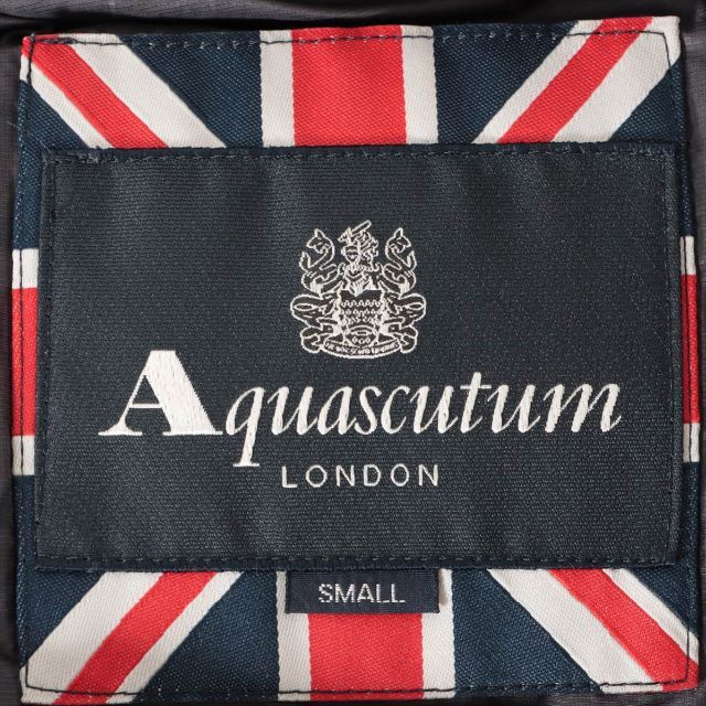 AQUA SCUTUM(アクアスキュータム)の美品 Aquascutum アクアスキュータム ダウンジャケット メンズ  S メンズのジャケット/アウター(ダウンジャケット)の商品写真