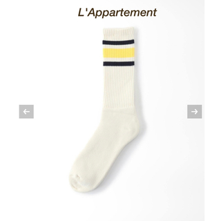 アパルトモンドゥーズィエムクラス(L'Appartement DEUXIEME CLASSE)のL'Appartement Skater Socks(ソックス)