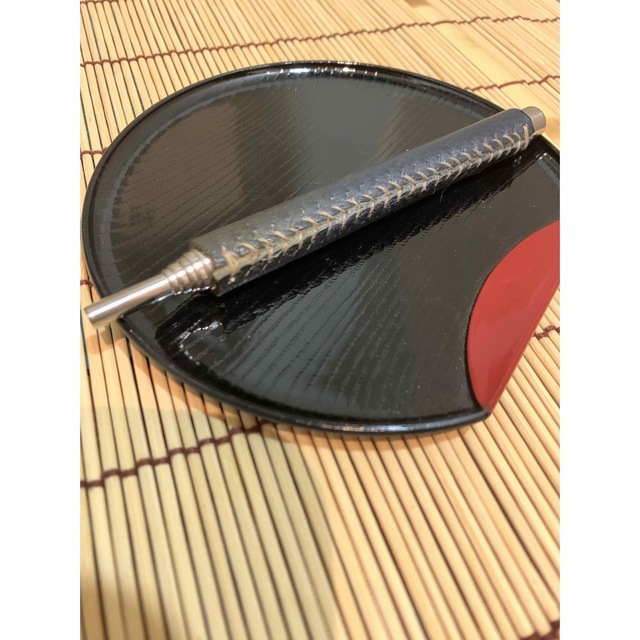ヌメ革革巻きファイヤーブラスター スポーツ/アウトドアのアウトドア(調理器具)の商品写真