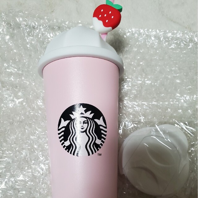 Starbucks(スターバックス)の【みーこ様専用】スタバ韓国バレンタインタンブラー473ml 2023ピンク エンタメ/ホビーの本(ファッション/美容)の商品写真