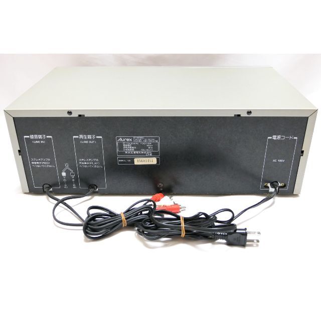 AUREX PC-X18 東芝 カセットデッキ 昭和 レトロの通販 by K-SHOP AUREX PC-X18 東芝 カセットデッキ 昭和 レトロの通販 by K-SHOP