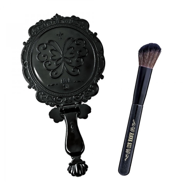 ANNA SUI(アナスイ)の未使用 アナスイ ミラー＆マルチメイクブラシ 2点セット コスメ/美容のメイク道具/ケアグッズ(その他)の商品写真