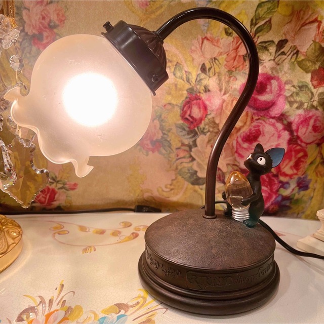 【本物新品保証】 魔女の宅急便 ジジと電球 ライトスタンド