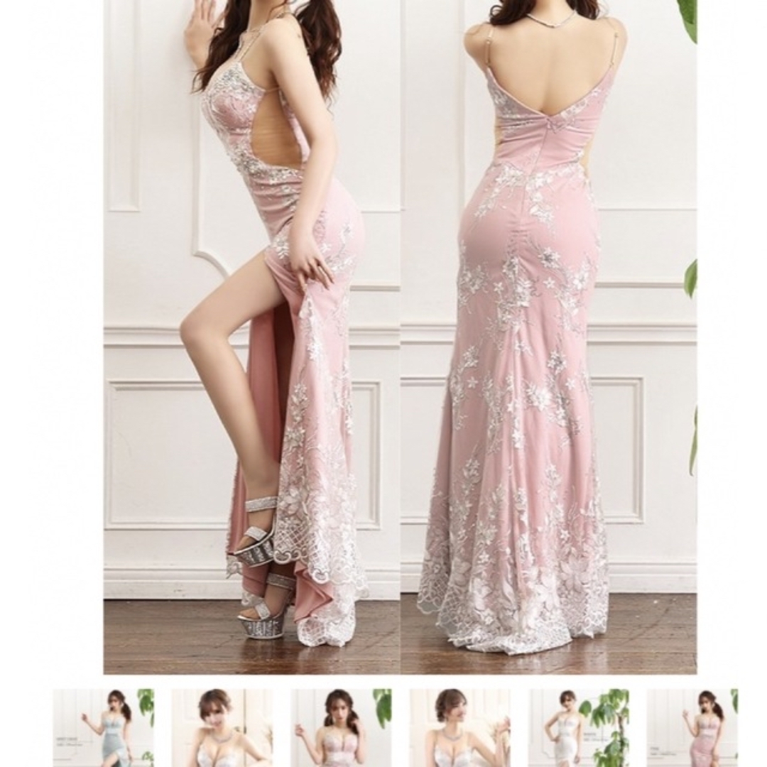 AngelR(エンジェルアール)のsugar  AngelR ロングドレス　ほぼ新品　 レディースのフォーマル/ドレス(ロングドレス)の商品写真