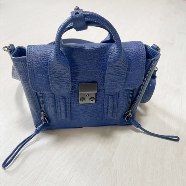 3.1 Phillip Lim Pashli Mini Satchel ブルー