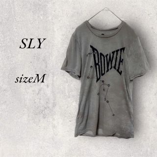 スライ(SLY)のSLY グレー　シアーTシャツ　size M(Tシャツ(半袖/袖なし))