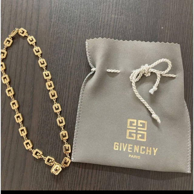 ヴィンテージ ジバンシー GIVENCHY ゴールド チェーン ネックレス-