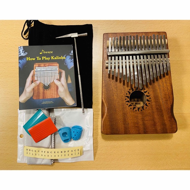 【Donner】カリンバ 17キー  楽器の鍵盤楽器(その他)の商品写真