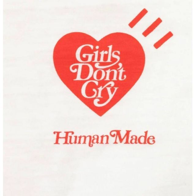 HUMAN MADE(ヒューマンメイド)のHUMANMADE  Girls Don't Cry  コラボTシャツLサイズ メンズのトップス(Tシャツ/カットソー(半袖/袖なし))の商品写真