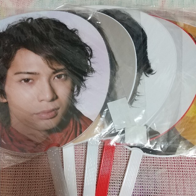 嵐【松本潤】ジャンボうちわ まとめ売り 5枚セット | フリマアプリ ラクマ