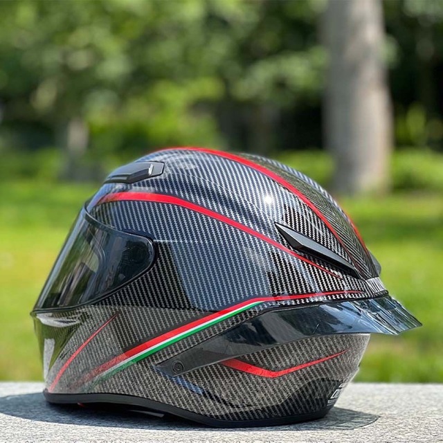 赤ライン バイクヘルメット フルフェイスミラーシールドDOT認証 赤ライン バイクヘルメット フルフェイスミラーシールドDOT認証