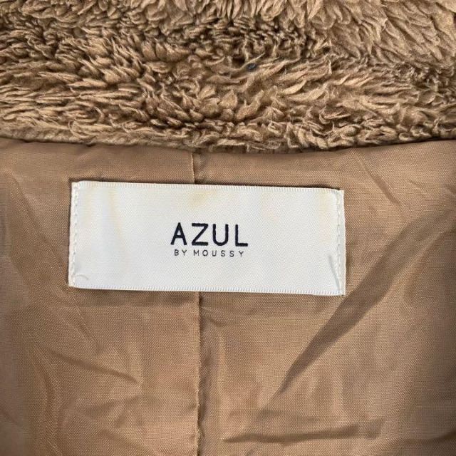 AZUL by moussy(アズールバイマウジー)のAZUL by moussy ファーコート　アウター メンズ　S size レディースのジャケット/アウター(毛皮/ファーコート)の商品写真