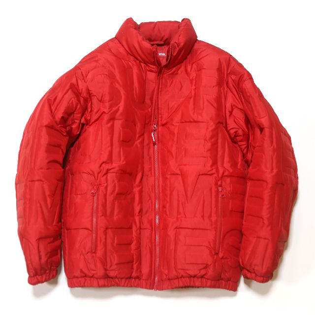 Bonded logo cheap puffy jacket