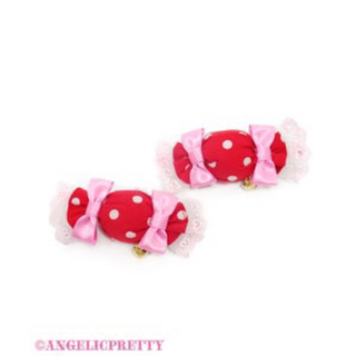 Angelic Pretty - AngelicPretty Candy Pop クリップSet  アカ