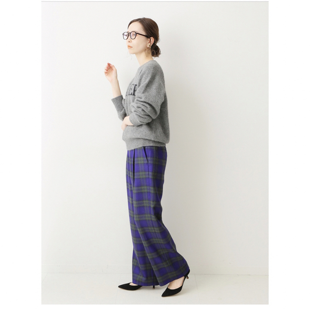 日本限定 masu バギーパンツ レザープリント 21aw スラックス - abacus