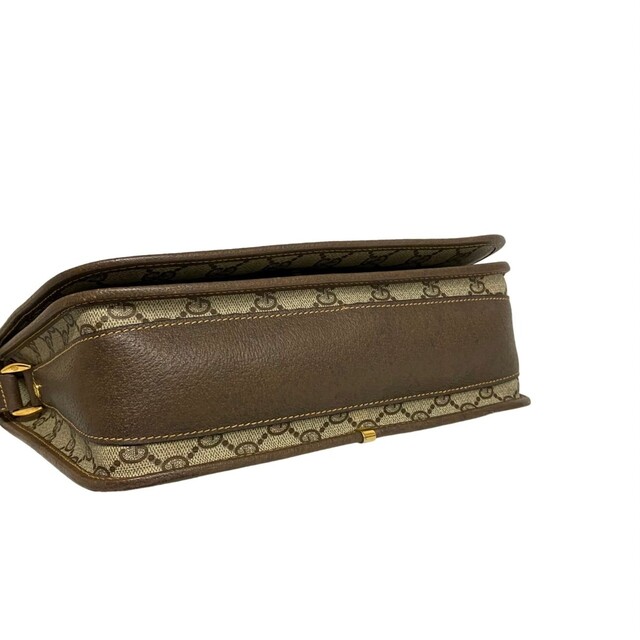美品 GUCCI グッチ オールドグッチ ヴィンテージ レザー 本革 GG