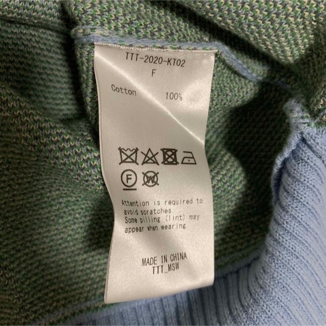 TTT_MSW(ティー)のTTT_MSW 20ss YOSEMITE knit polo メンズのトップス(ポロシャツ)の商品写真