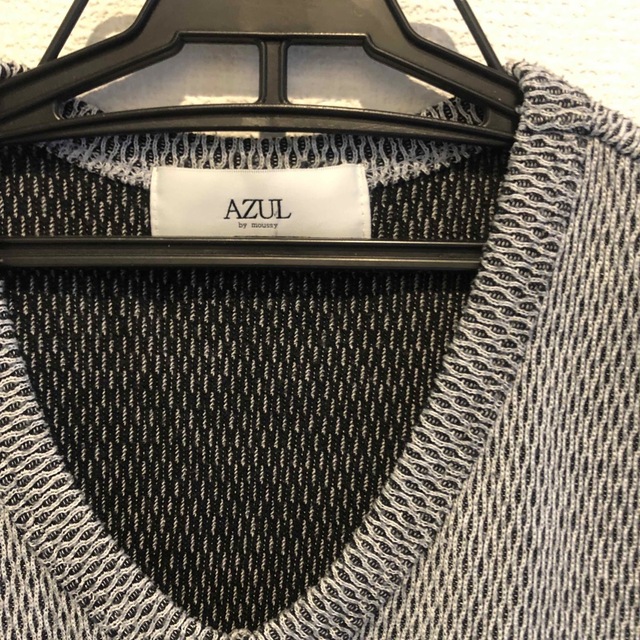 AZUL by moussy(アズールバイマウジー)のazul by moussy　半袖　メンズ　シャツ　トップス　コットン レディースのトップス(Tシャツ(半袖/袖なし))の商品写真