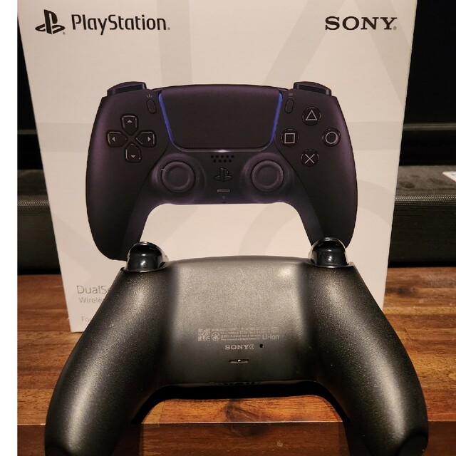 PlayStation(プレイステーション)の【ジャンク品】PS5純正コントローラー ブラック エンタメ/ホビーのゲームソフト/ゲーム機本体(その他)の商品写真