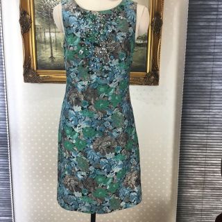 テッドベイカー(TED BAKER)のLONDON MONSOON  UK8(9号)(ひざ丈ワンピース)