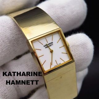 キャサリンハムネット(KATHARINE HAMNETT)のKATHARINE HAMNETT ブレスレットウォッチ ゴールド (腕時計)