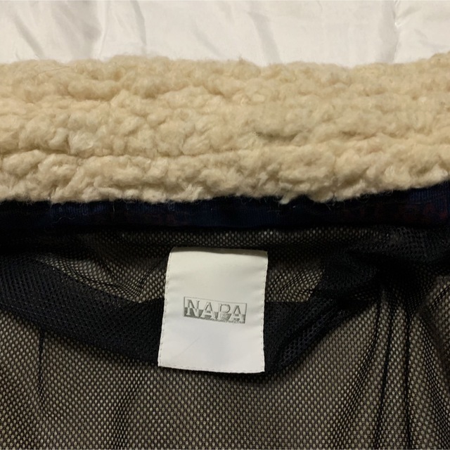 NAPAPIJRI(ナパピリ)のNAPA by Martine Rose boa fleece jacket メンズのジャケット/アウター(ブルゾン)の商品写真