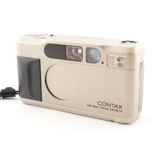 希少】 CONTAX コンタックス T2 コンパクト フィルムカメラ - カメラ