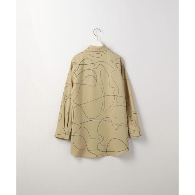 人気ランキング - alan steven ＜Steven SHIRT/シャツ PRINT Alan＞CURVE シャツ+ブラウス(長袖+七分)