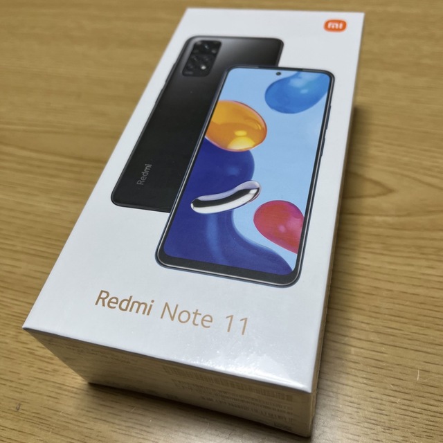 Redmi Note11(グラファイトグレー) 新品未開封品スマートフォン/携帯電話