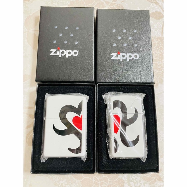 浜崎あゆみ　ハートマークペアライター　ZIPPO 新品、未使用