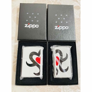 ジッポー(ZIPPO)の浜崎あゆみ　ハートマークペアライター　ZIPPO 新品、未使用(ミュージシャン)