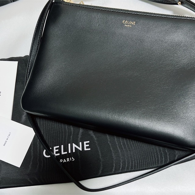 現金特価】 celine - 【0211-3】【廃盤品】CELINE/トリオ【ブラック