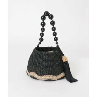 アーバンリサーチ(URBAN RESEARCH)の【BLACK】JAMIRAY ABACA POT BAG(その他)