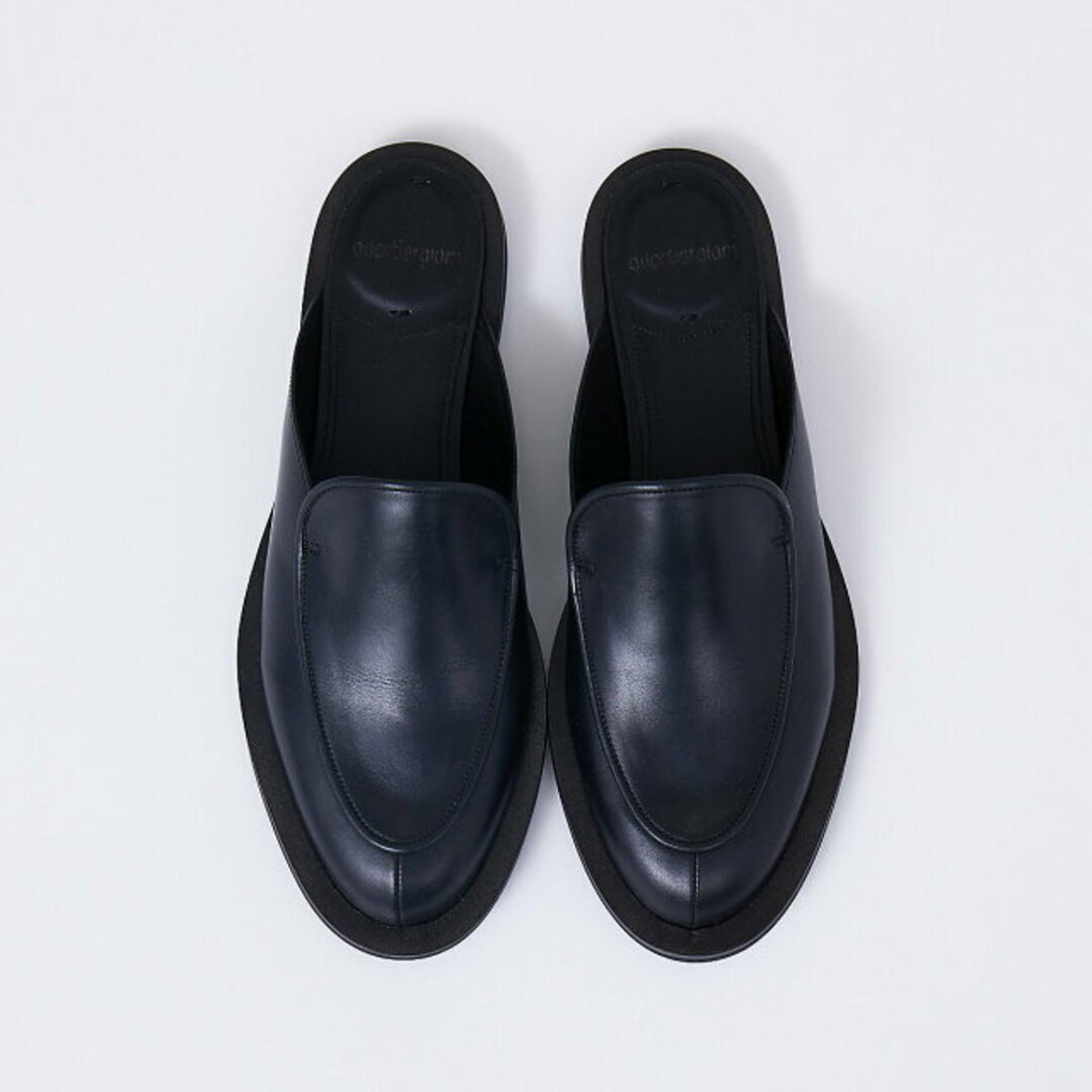 qualite(カリテ)の【ブラック】【quartierglam】エッジローファースリッパ レディースの靴/シューズ(その他)の商品写真