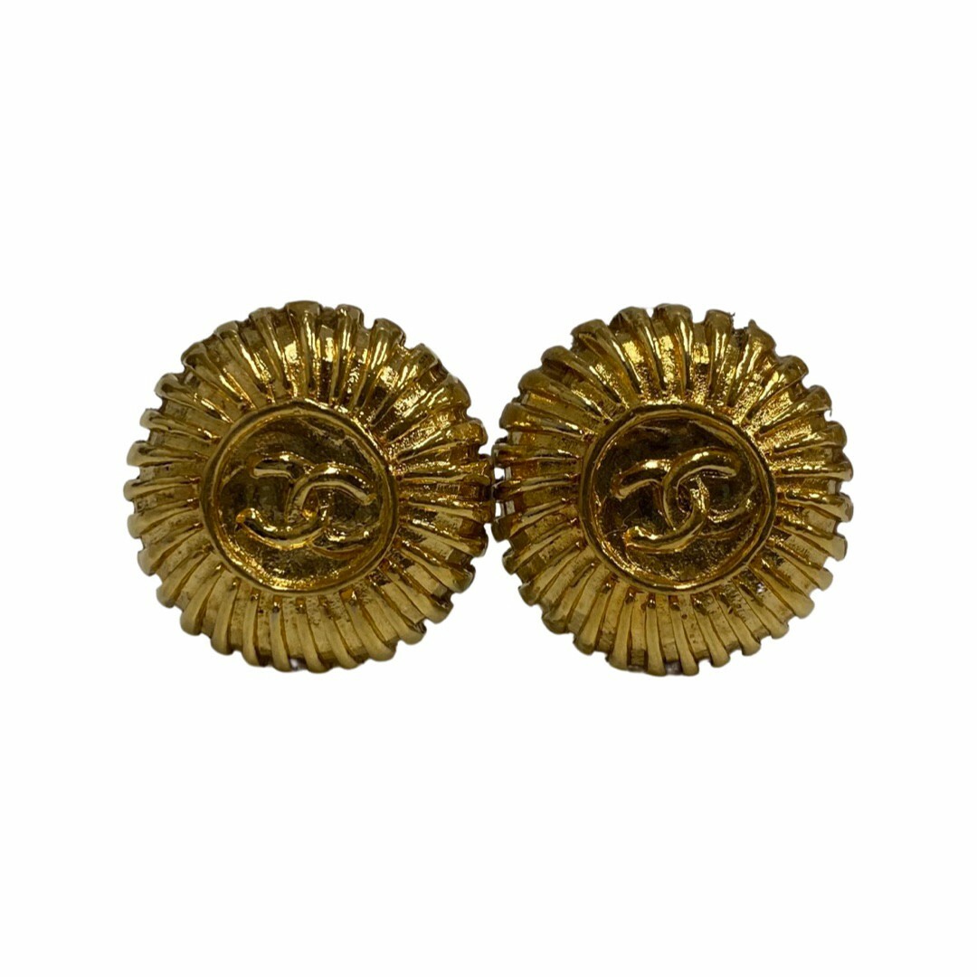 超人気高品質 - CHANEL 極 24889 ゴールド アクセサリー イヤリング