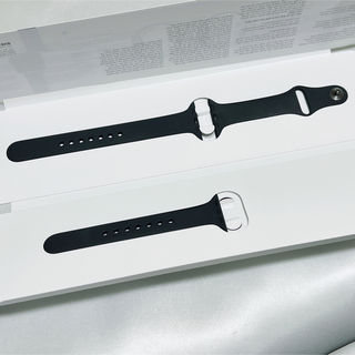 アップルウォッチ(Apple Watch)の【0211-6】Apple／41mm用【ミッドナイト】(その他)