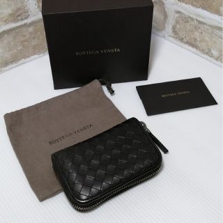 ボッテガヴェネタ(Bottega Veneta)の★BOTTEGA VENETA★小銭入れ ダークブラウン コインケース 良中古(コインケース/小銭入れ)