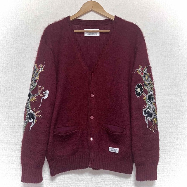 Wacko Maria × tim lehi mohair cardigan