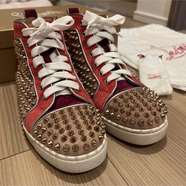 2024?新作】 Christian Louboutin ルブタン♡ハイカット スニーカー