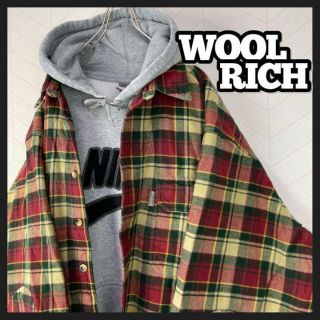 ウールリッチ(WOOLRICH)のUSA古着 ウールリッチ シャツ チェック 極太アーム オーバーサイズ 2XL(シャツ)