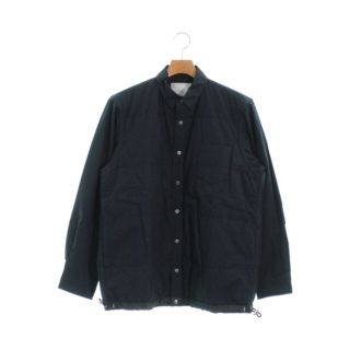 サカイ(sacai)のsacai サカイ カジュアルシャツ 2(M位) 紺 【古着】【中古】(シャツ)