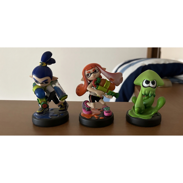 Nintendo Switch(ニンテンドースイッチ)のスプラトゥーン　amiibo 3体セット販売 エンタメ/ホビーのフィギュア(ゲームキャラクター)の商品写真