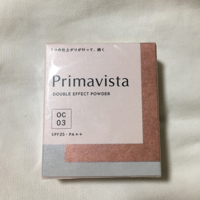 Primavista(プリマヴィスタ)のプリマヴィスタ ダブルエフェクト パウダー オークル03(9.0g) コスメ/美容のベースメイク/化粧品(ファンデーション)の商品写真