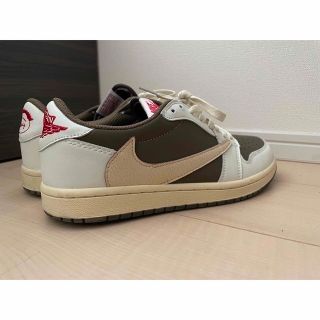 ジョーダン(Jordan Brand（NIKE）)の Travis Scott Jordan 1 Low リバースモカ(スニーカー)