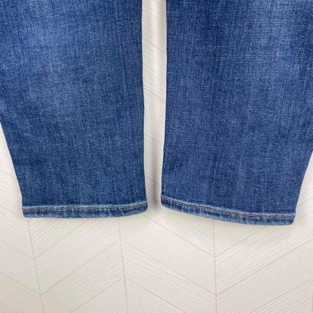 ポロ ラルフローレン ダメージ デニム パンツ クロップド 9分丈 テーパード
